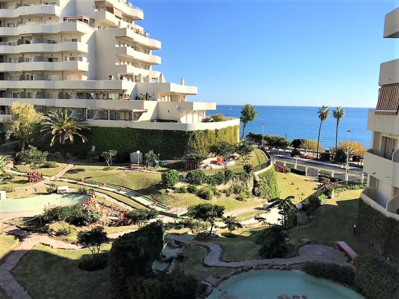 "Vive Benal Beach" Estudios Con Vistas Al Parque Acuatico Benalmádena Buitenkant foto