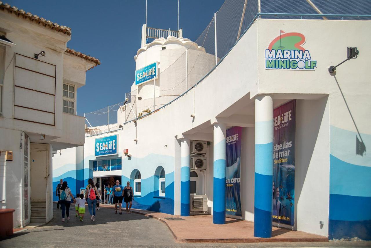 "Vive Benal Beach" Estudios Con Vistas Al Parque Acuatico Benalmádena Buitenkant foto